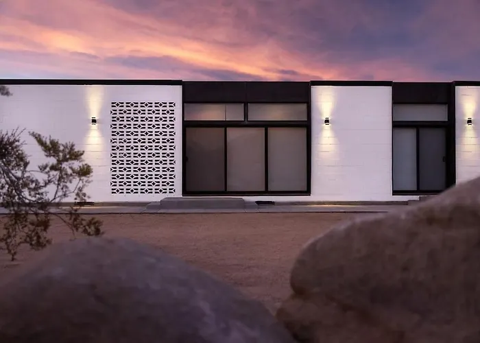 Neutra Home Joshua Tree Luxury Retreat Pool And Spa